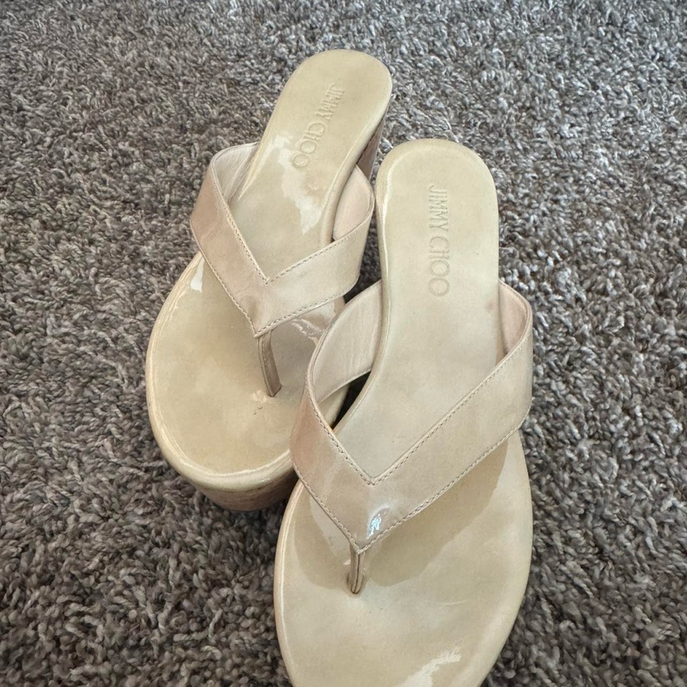 Jimmy Choo Wedge Sandals